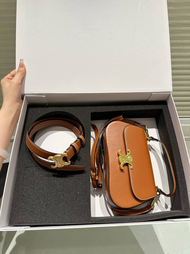 Celine Celine set Bags and belts are so practical Original quality Arc de Triomp