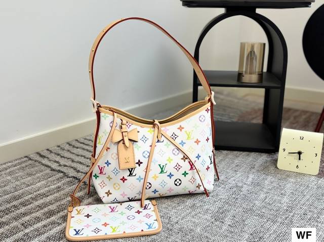 Takashi Murakami co-branded Louis Vuitton Lv Carryall new commuter bag is good-l