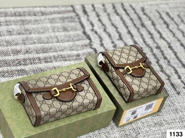 Gucci 1955 new style monogram mobile phone bag Gucci's new mobile phone bag, fir