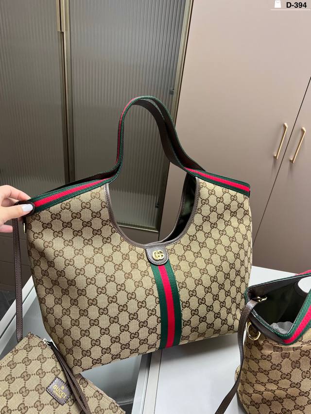 BigGucci Cool Tote Bag is a versatile classic with closed eyes, retro and advanc