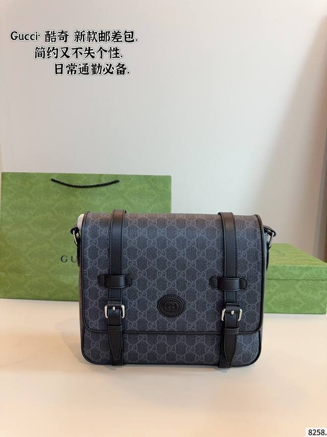 with gift box. Gucci Ophidia crossbody bag. Gg men's bag is here~ As time goes