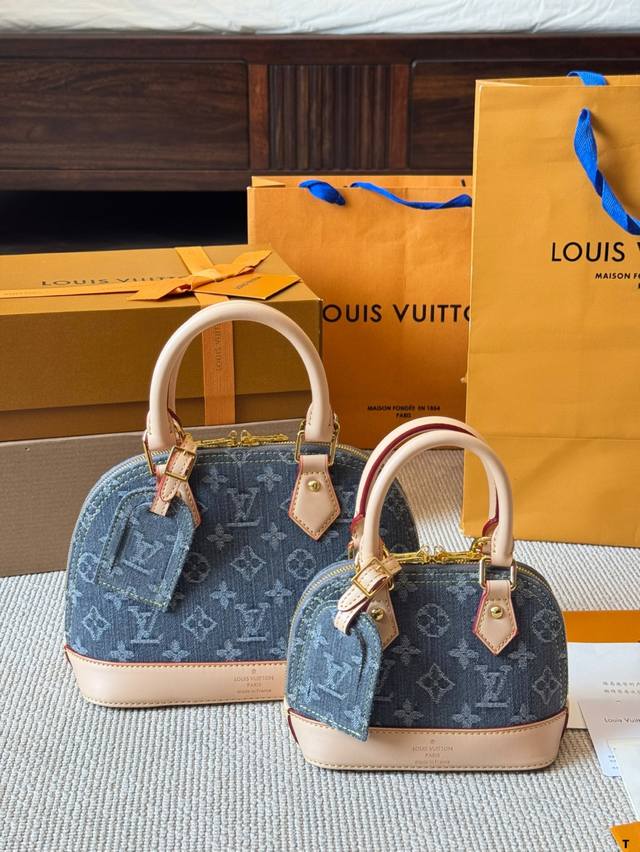 Lv Lv Alma Shell Bag Original High Quality Bag This Retiro handbag is made of ic