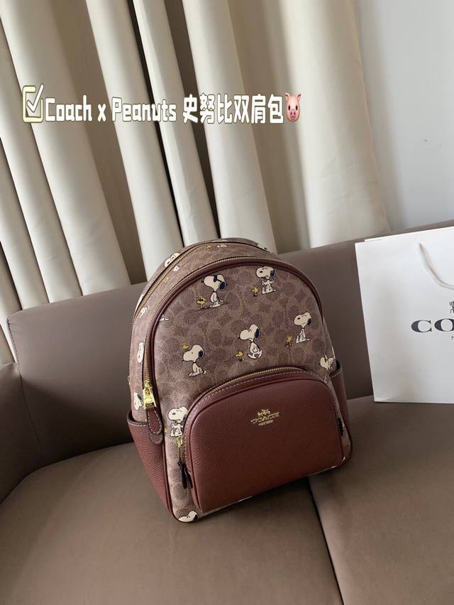 Coach X Peanuts Snoopy co-branded model Coach's most difficult to buy old flower