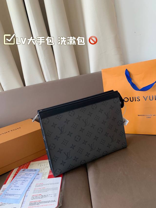 Full set package Size: 27*20Cm L family handbag is unisex Lv large handbag toile
