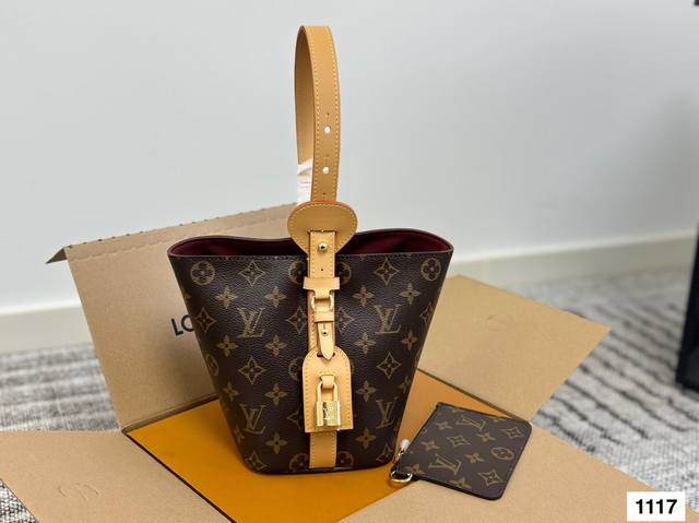 165 chip gift box Lv All In Bb The ever-changing small bucket is so cute. One ba