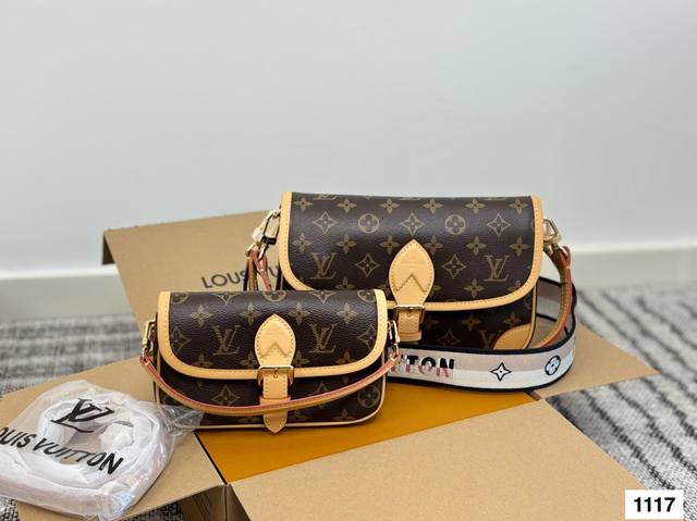 165 chip gift box Lv baguette bag is so pretty to wear real shot of the upper bo