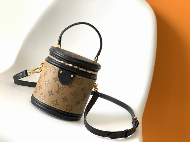Factory P price top original M43986 Yellow Flower Vanity Handbag draws on the hi