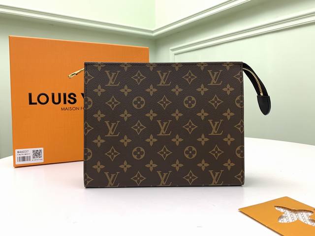 Factory P price top original M46037Poche Toilette toiletry bag is made of Louis