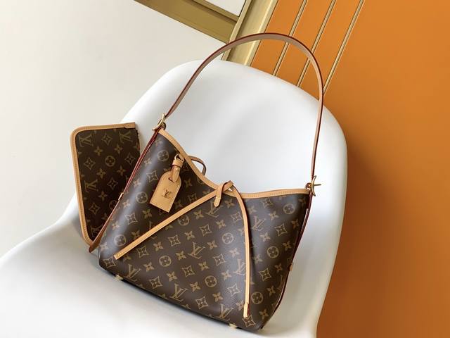 Top original single code chip M46203 The small Carryall handbag is made of Mono