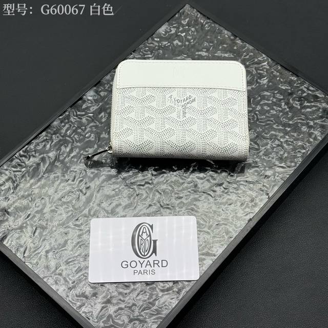 Top original Popular Goya wallet short Matignon Mini coin purse adopts full zip
