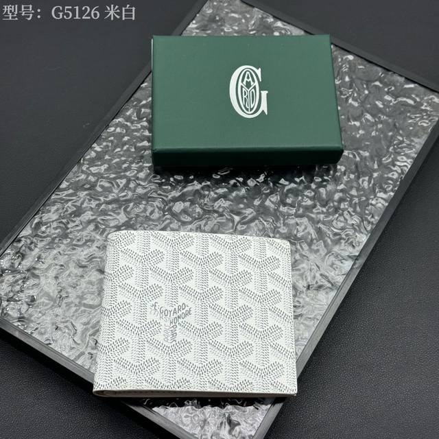 Upgraded original Popular Goya wallet short version, Goyard 8-grid card slot wa