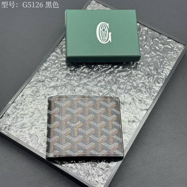 Upgraded original Popular Goya wallet short version, Goyard 8-grid card slot wa