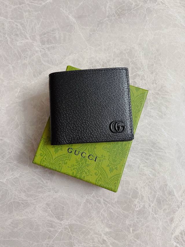 Top original counter latest version Gg Marmont short wallet Model: 428726, Colo