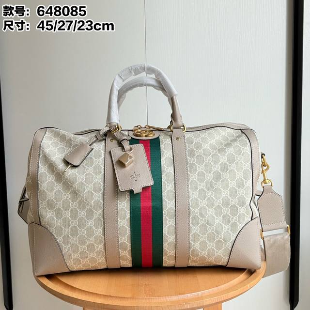 Real shot# Model number: 648085 Oatmeal Size: 45 27 23 Ophidia classic travel to