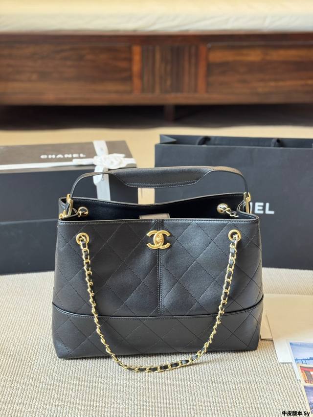 Cowhide version High-end Handicraft Bucket Bag The focus of the Handicraft Hang