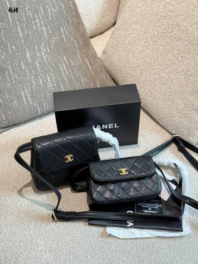 25A High-end handmade flap bag, a series of retro leather goods, suede and class