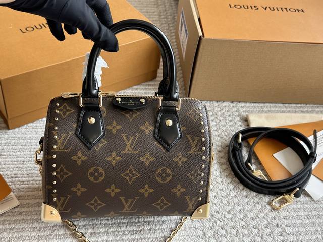 replica version Lv small pillow bag original sealed packaging The Nano Speedy i