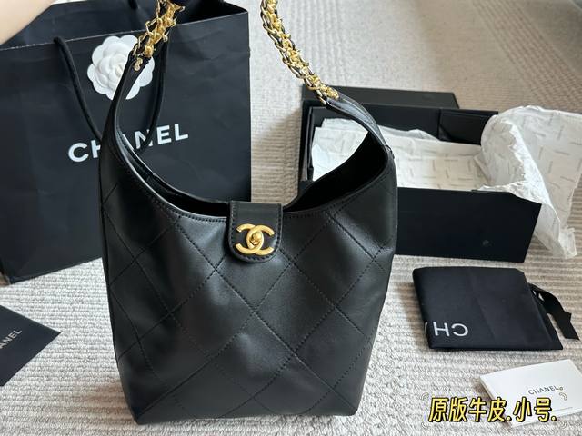 cowhide with box Size: 20cm Chanel 25 Hobo New 25 series Really amazing and real