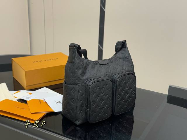 Full set of first-layer cowhide packaging Lv Ss25 Hobo Large capacity, high appe
