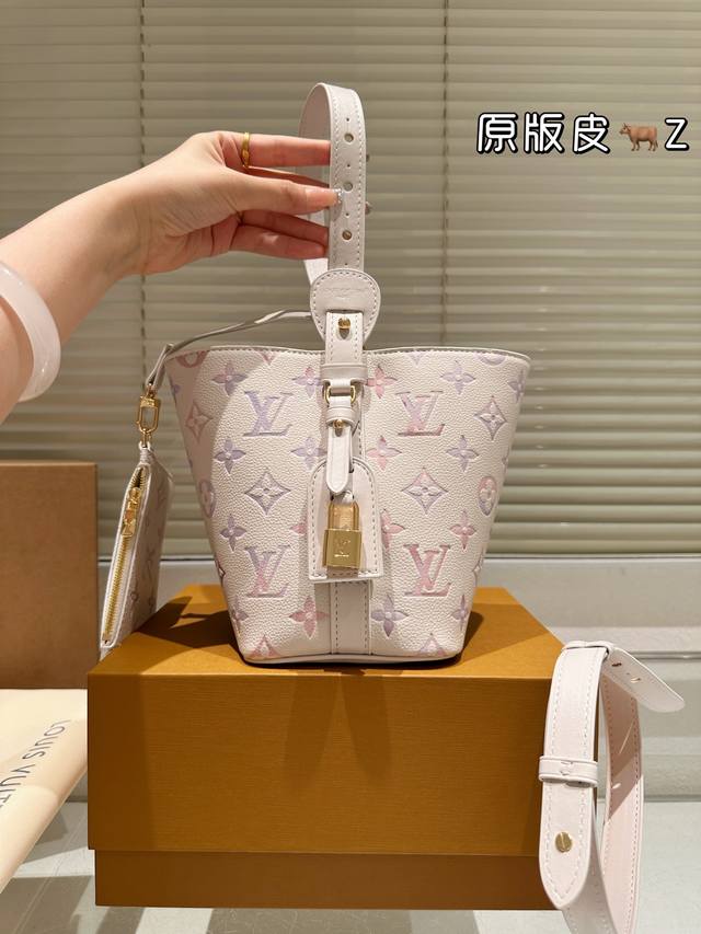 Cowhide version Lv limited All In Bb new color is here, pink and purple with ne