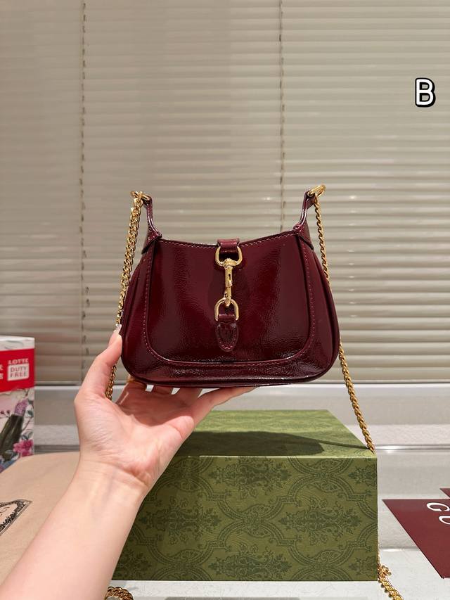 Cowhide version upgraded | Gucci Jackie1961 Gift box packaging Gucci Xiaogujia
