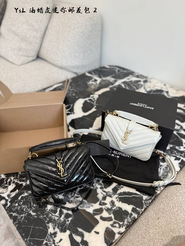 Ysl Mini Postman Recommend a super retro classic envelope bag Yangshulin College