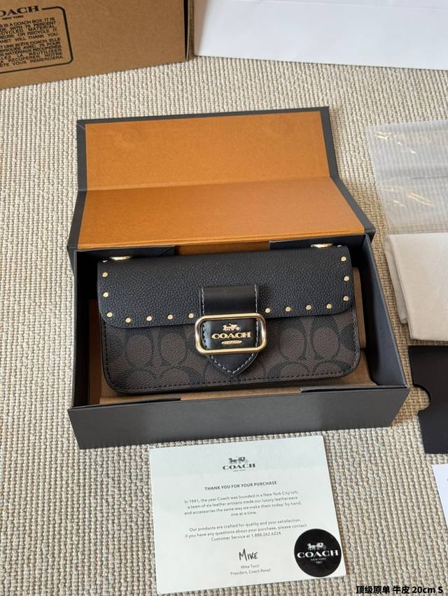 top quality original leather Coach Morgan series has a new color scheme~ DDD's