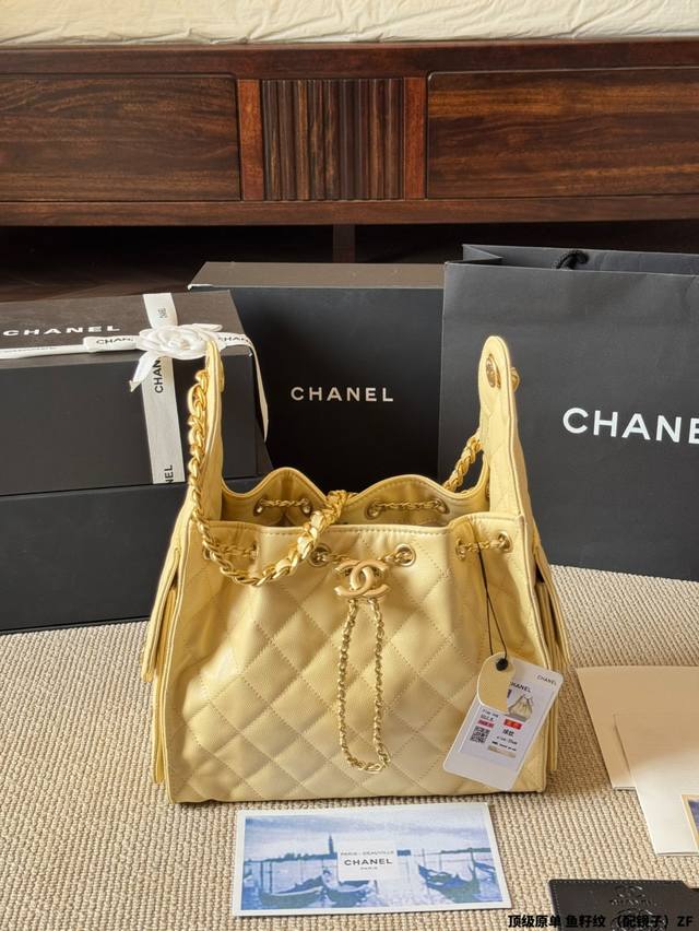 Top original caviar pattern with mirror Chanel 25S cowhide Hobo bag Chanel cowh