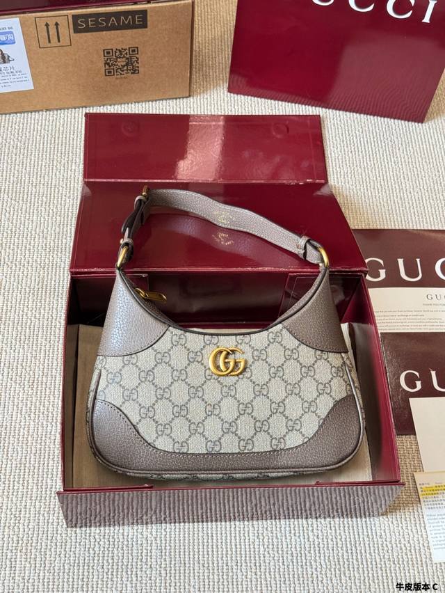 cowhide versionGucci Aphrodite Crescent Underarm BagThe real thing is very beaut