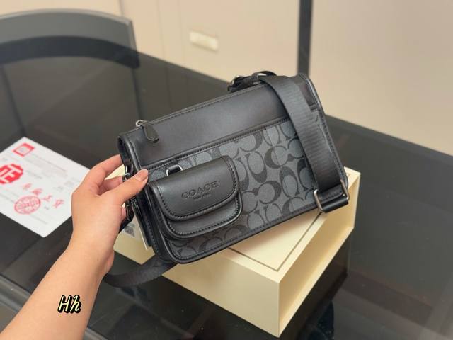 with box Size: 25*16Cm New model from Coach! Two-in-one that all boys will like