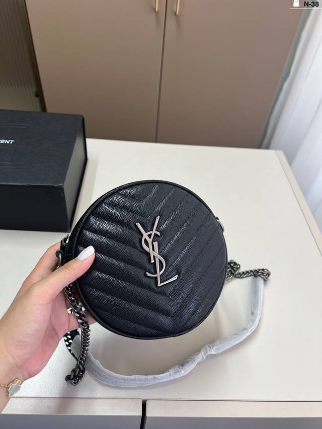 Ysl Saint Laurent round bag DDD