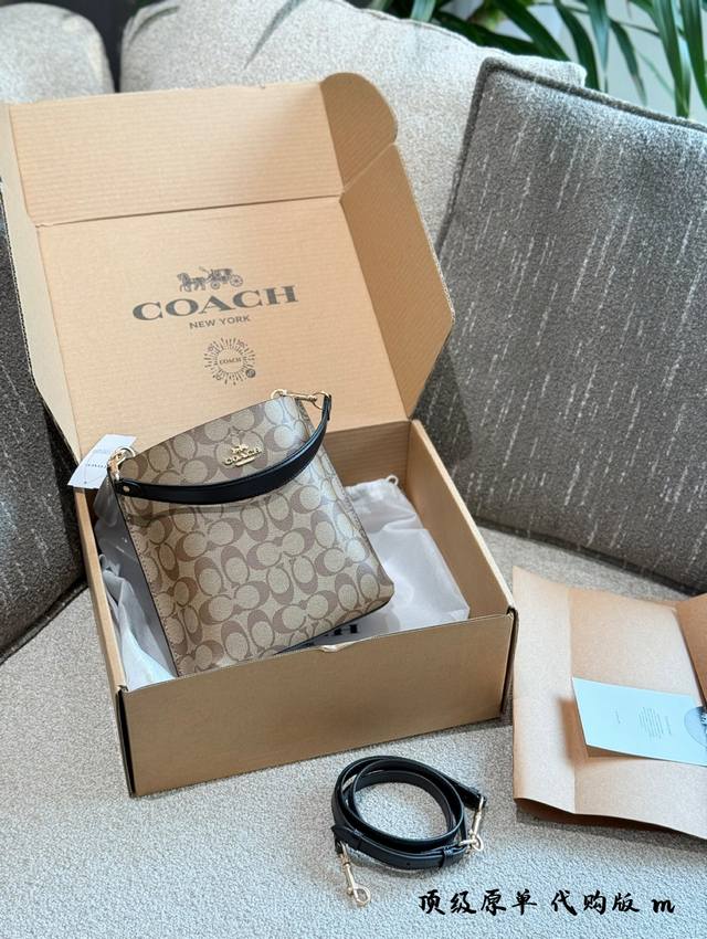 Coach Small Mollie Bucket Milk Tea Color Bucket Bag Mollie Bucket Bag Small Buck