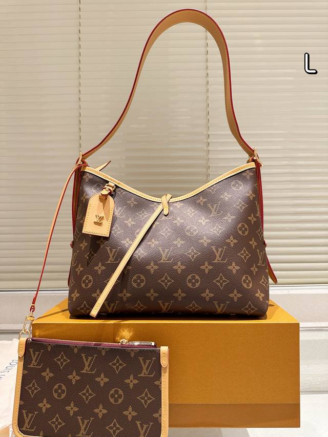 folding gift box size 29.20 Lv Carryall Hobo Bag Classic and versatile, elegant