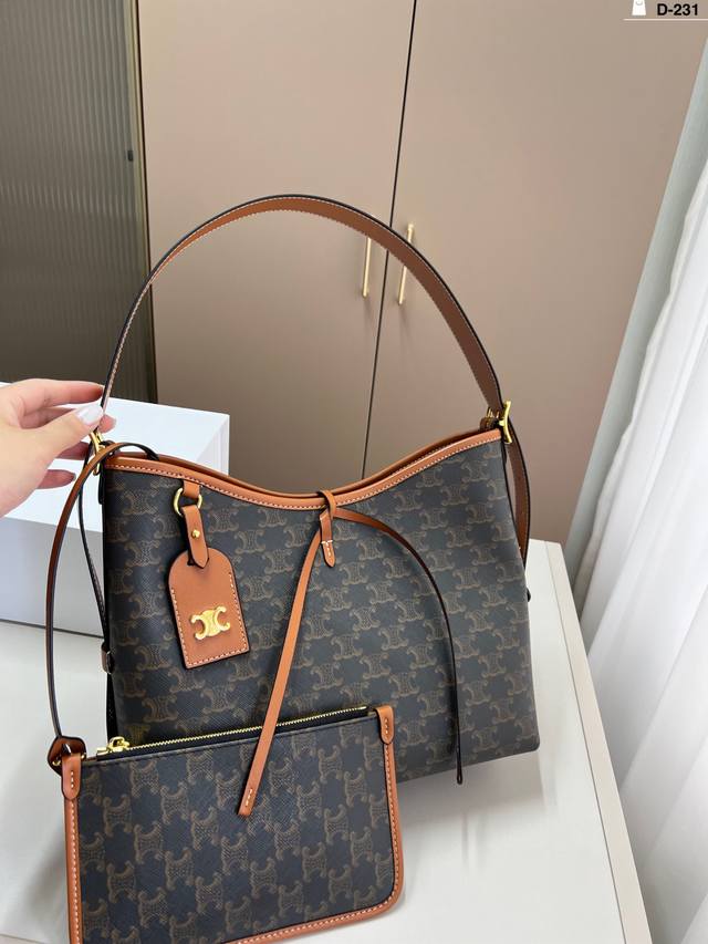 Celine shopping bag Celine capacity durable Super atmospheric one! D-231 size 28