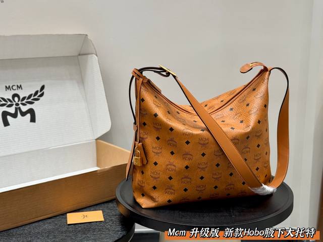 Gift box packagingMcm New travel Hobo Large capacity!! Crossbody Tote "Travel Ho