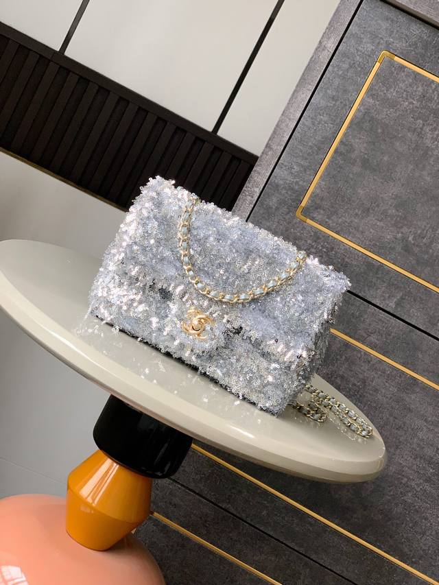 Ohanel 25S silver dense sequins, shape Cf super shiny sequins sequins bag pre-or