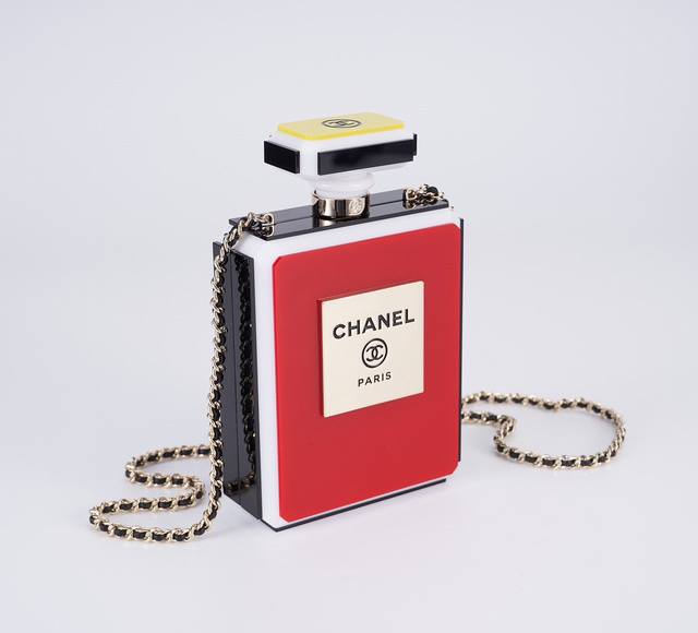 Returned Ohanel 25C Collector's Series Perfume Bottle Evening Bag is now availab