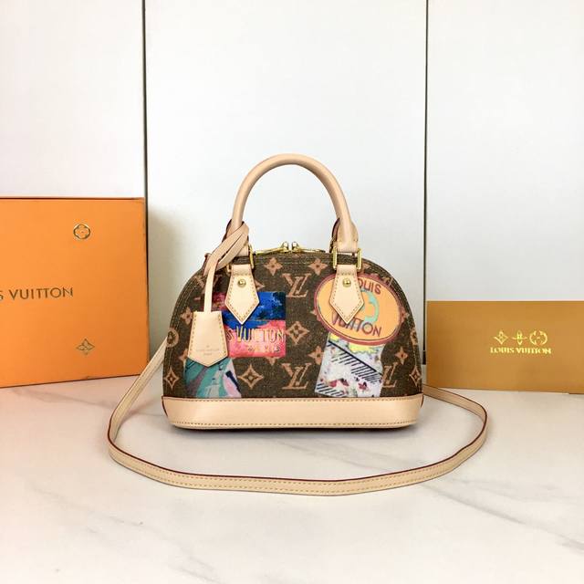 M53152, M13670, the most structured of Louis Vuitton's iconic handbags. Its prot