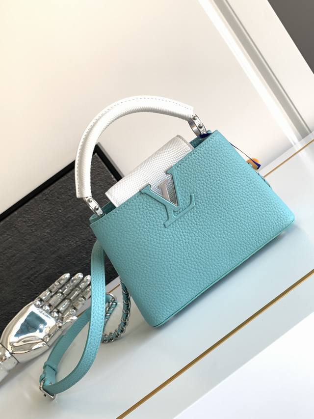 Premium Original M85829 Blue Dynamic Chip Edition Leather is Italian A-grade lea
