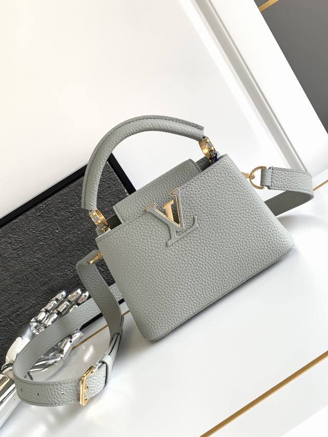 Premium Original M24729 Light Gray Dynamic Chip Edition Leather is Italian A-gra