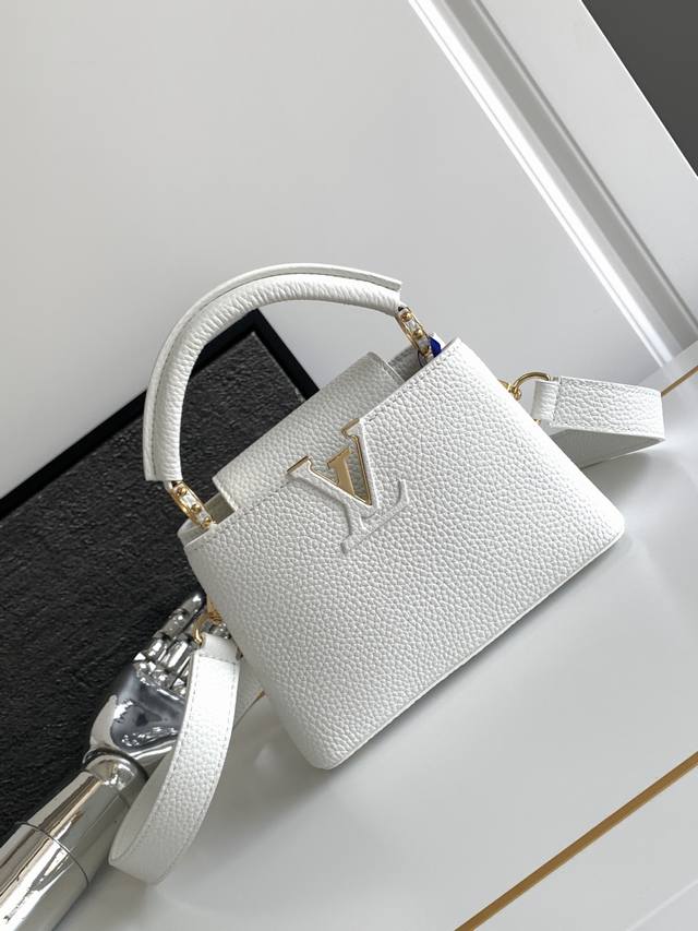 Premium Original M24729 White Dynamic Chip Edition Leather is Italian A-grade le