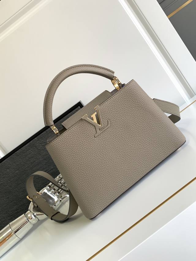 Premium Original M24728 Grey Dynamic Chip Edition Leather is Italian A-grade lea