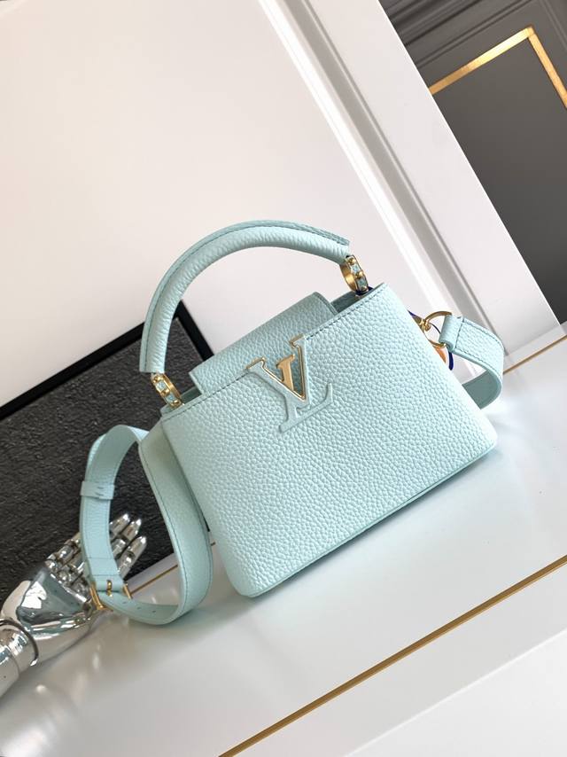 Premium Original M24729 Water Blue Dynamic Chip Edition Leather is Italian A-gra