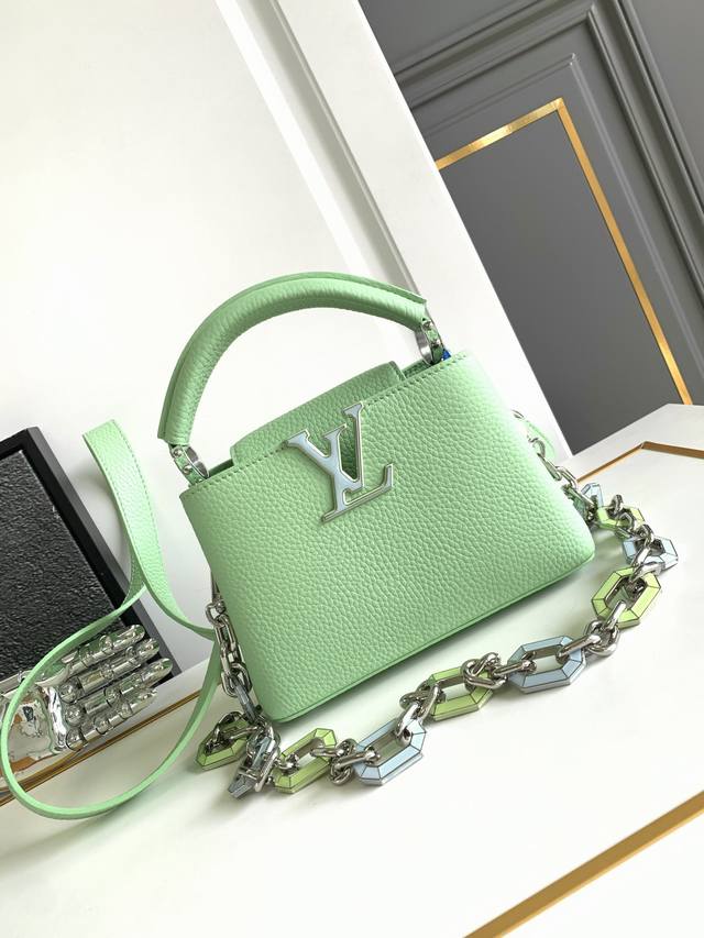 Premium Original M24683 Green Dynamic Chip Edition Leather is Italian A-grade le