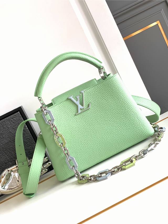 Premium Original M24684 Green Dynamic Chip Edition Leather is Italian A-grade le