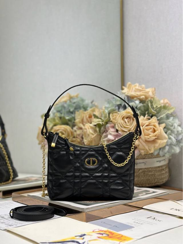Miss Caro Dior Love Mini Chain Handbag Black. This Miss Caro Dior Love Mini Chai