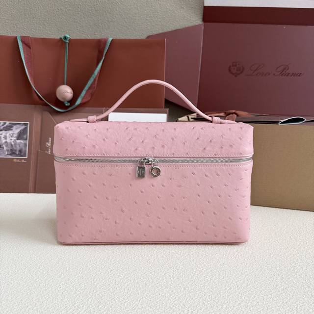Extra Pocket L27 Silver Buckle Color: Cherry Blossom Pink This wide-mouth clutch