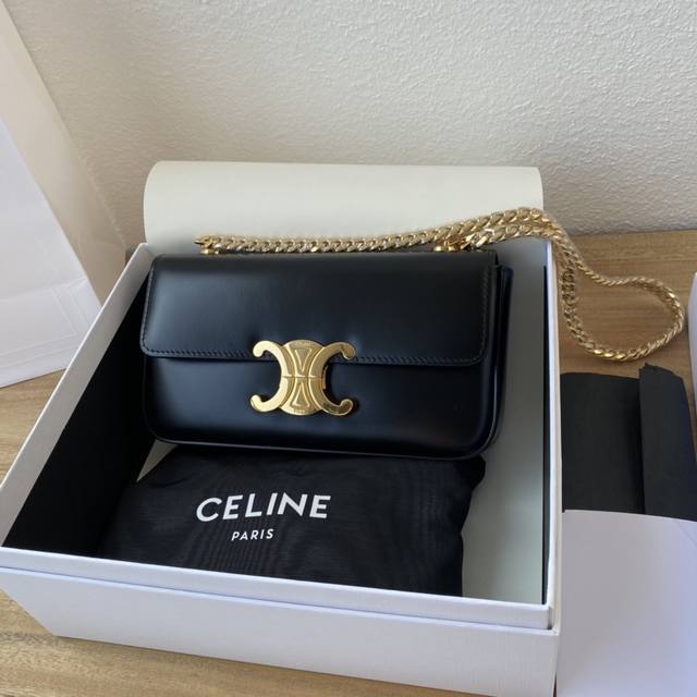 Top-grade original Celine Spring/Summer series new short chain armpit bag, the o