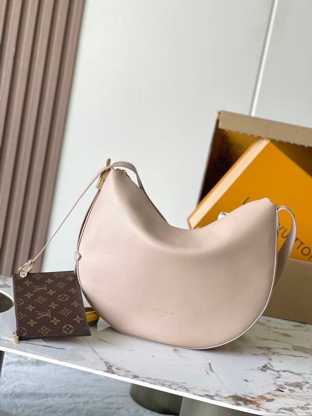 Premium Mb Original Leather Low Key Cookie Medium Handbag Model: M14635 Milk Apr