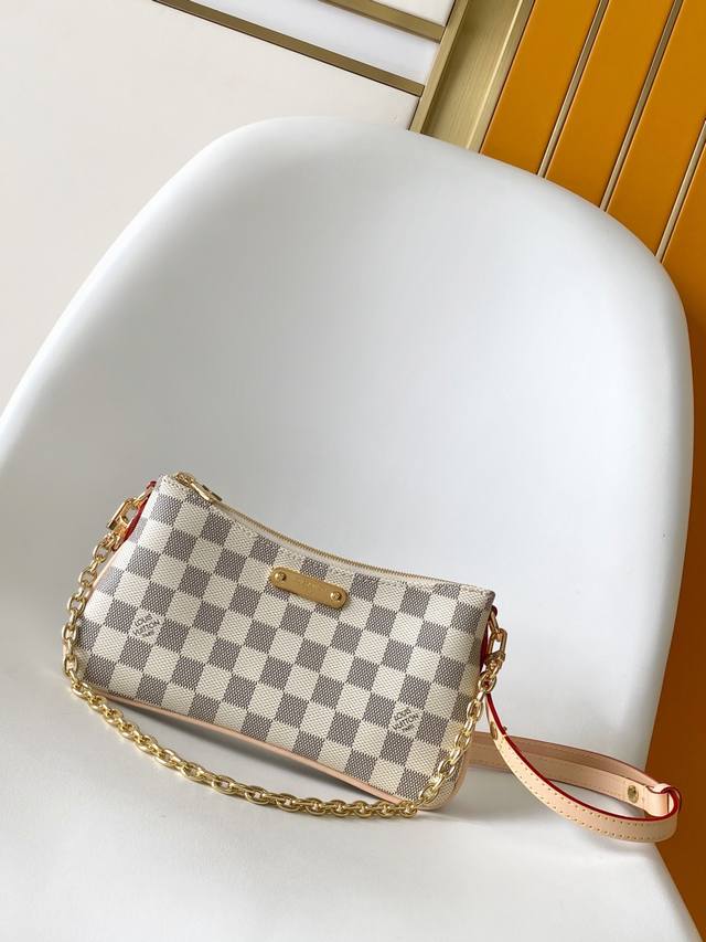 N00228 White Check M83008 Monogram Top Original Liv Poch Ette is crafted from Mo